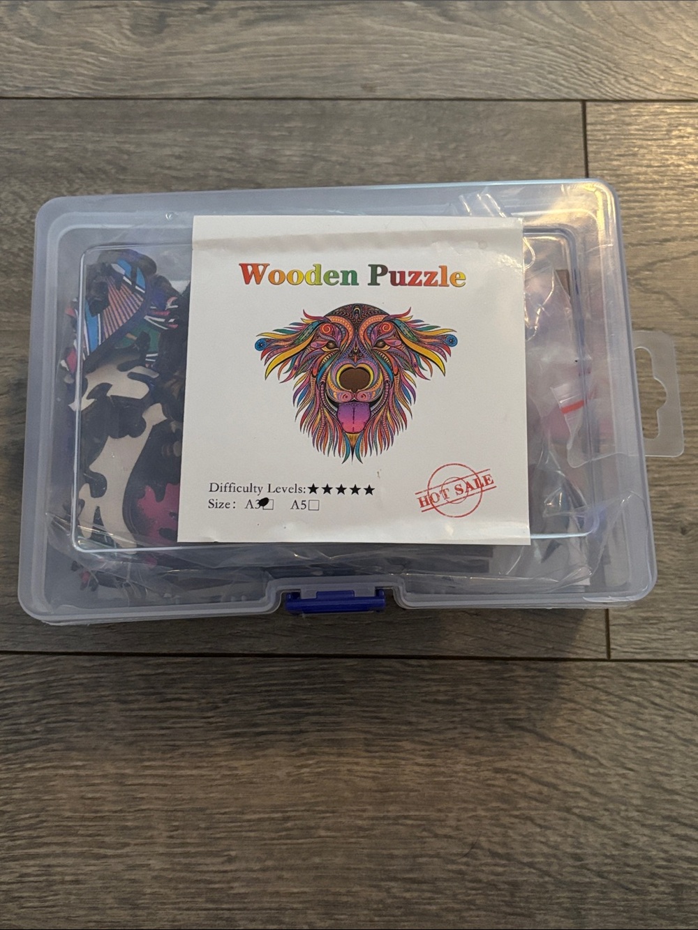 Wooden Puzzle - Dog